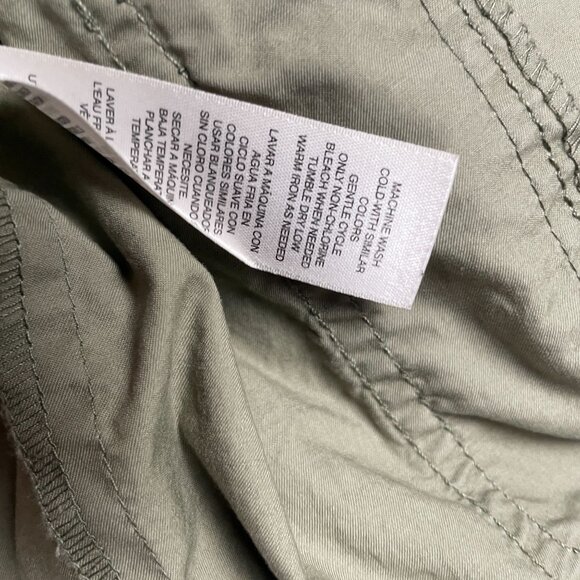 Chicos Womens Vest 0/S Green Office Work Career Sequin Capsule Everyday Minimal - Picture 12 of 13